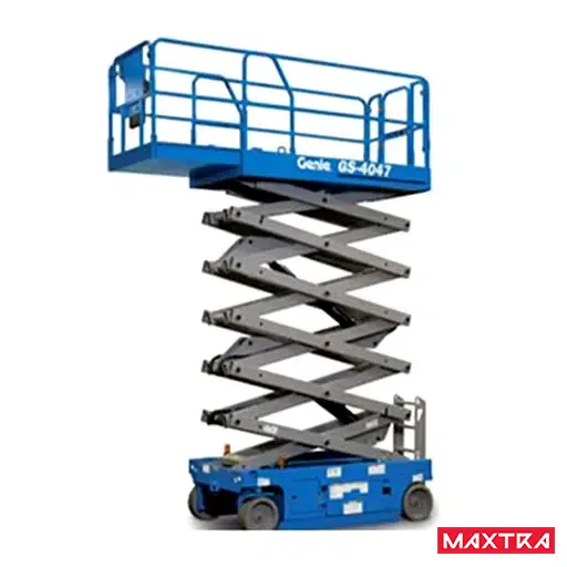 Plataforma sanfoninha para manutenção industrial